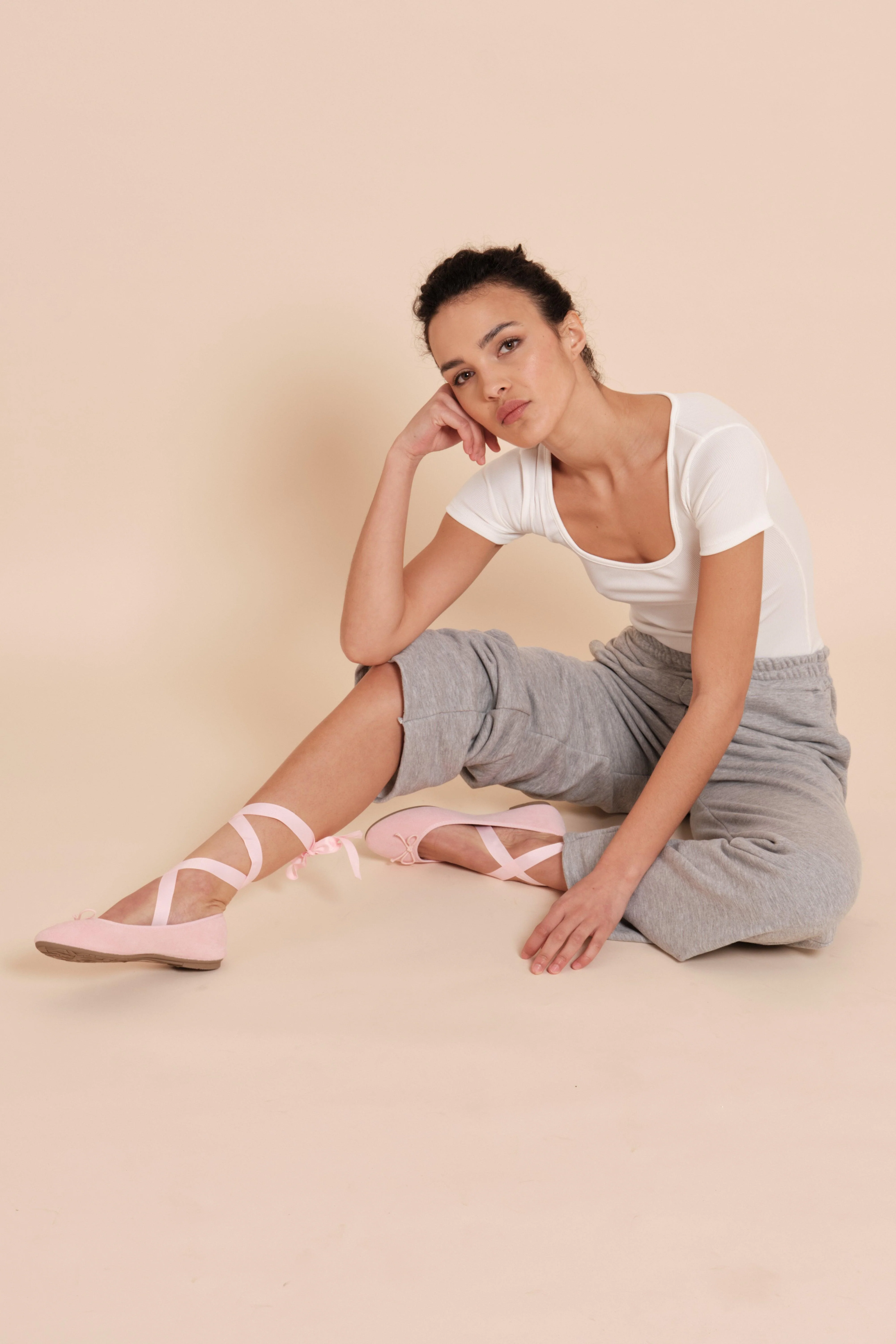 Ballerines danseuse avec rubans - Image 3