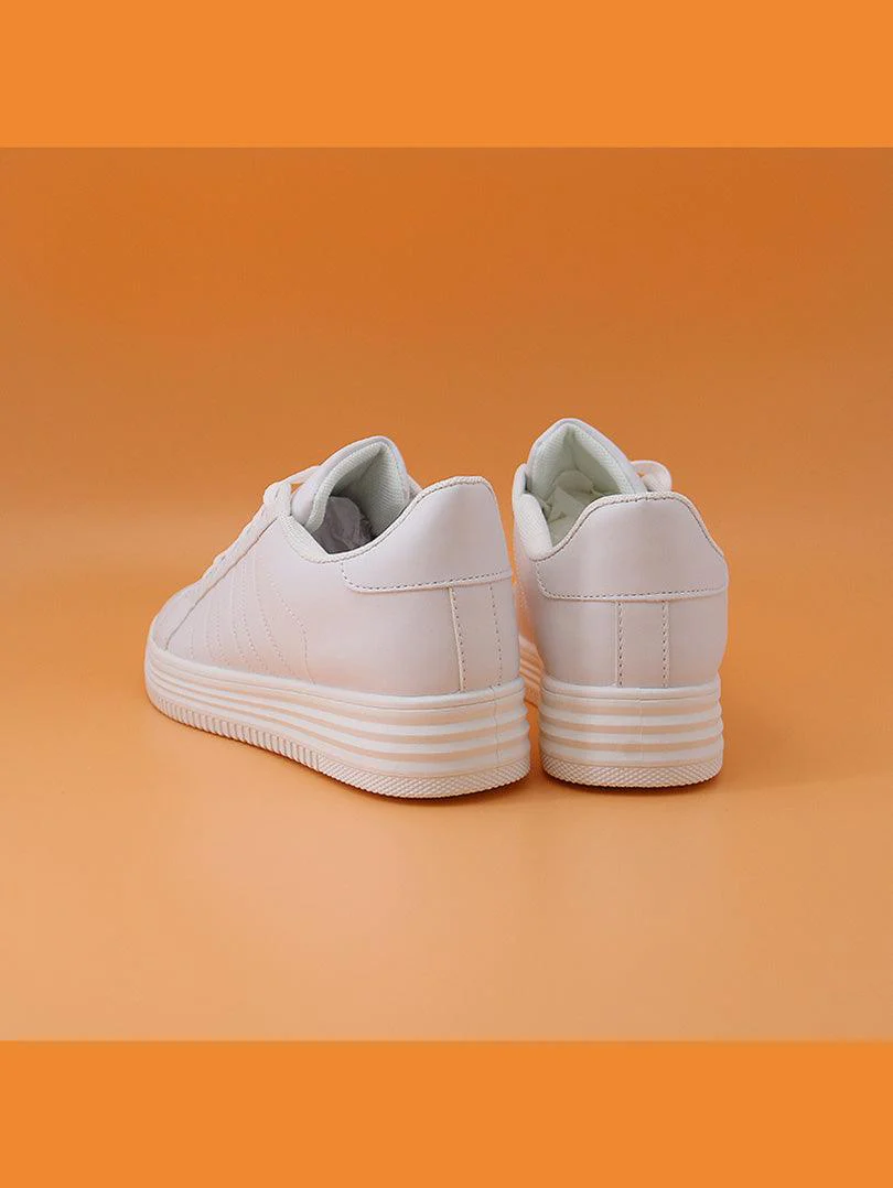 Baskets semelle haute à lacets - Image 6