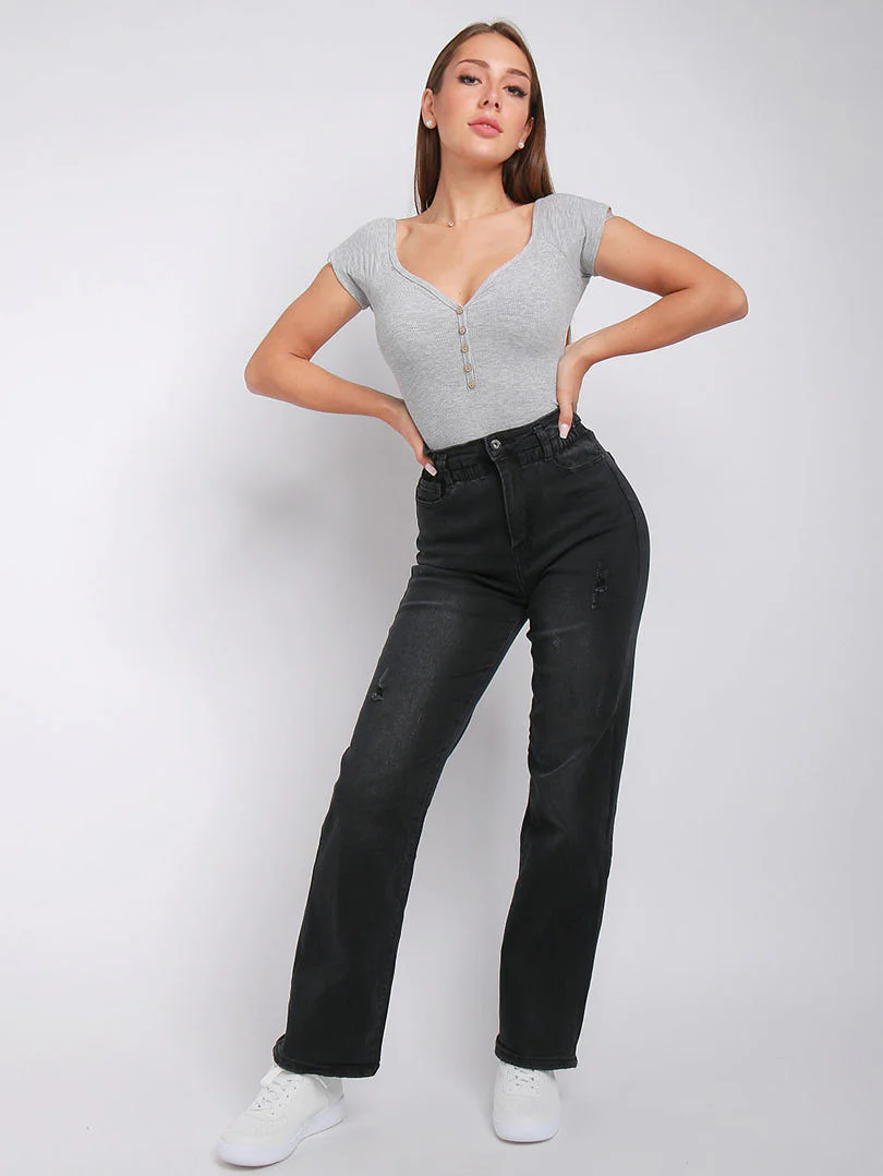 Body à boutons - Image 5