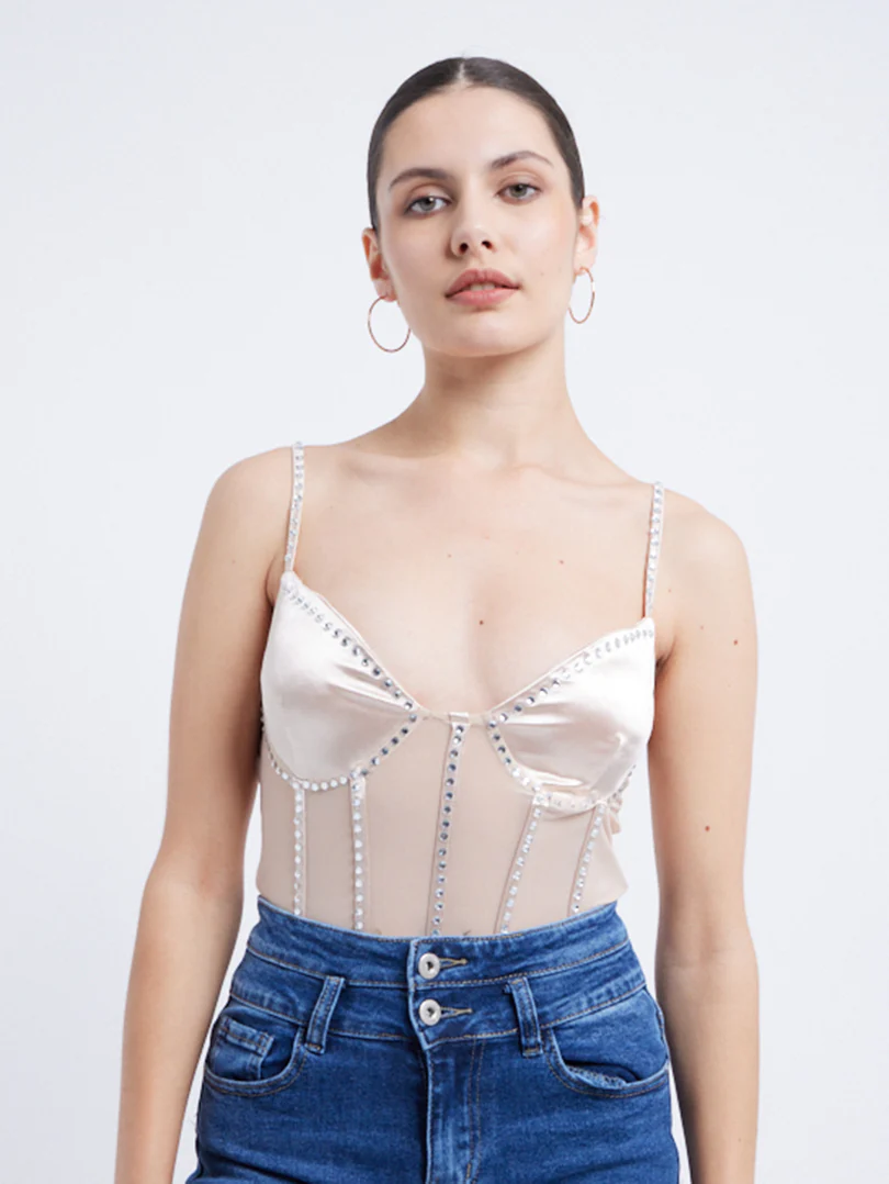 Body corset à strass - Image 5