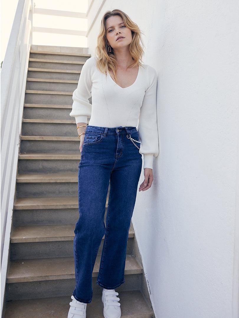 Body en maille fine manches longues - Image 6