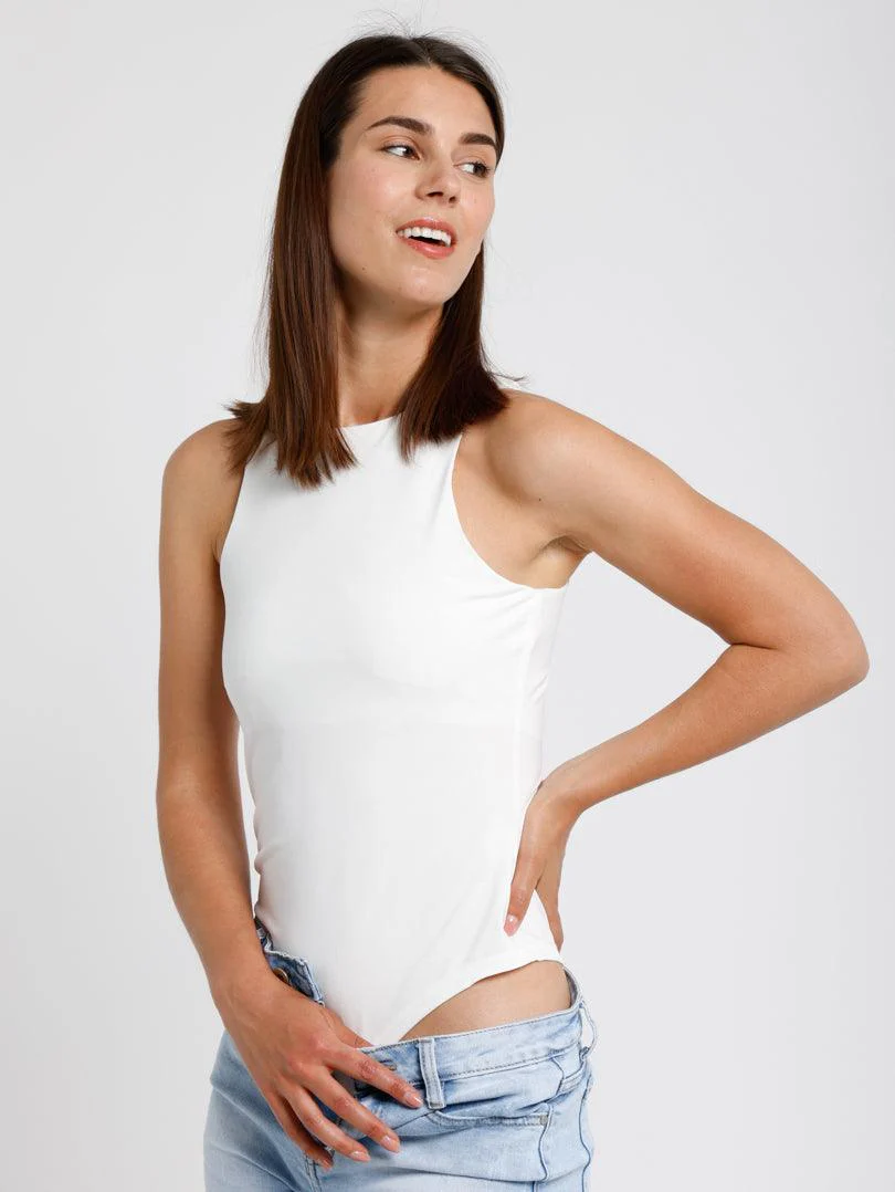 Body sans manches uni - Image 13