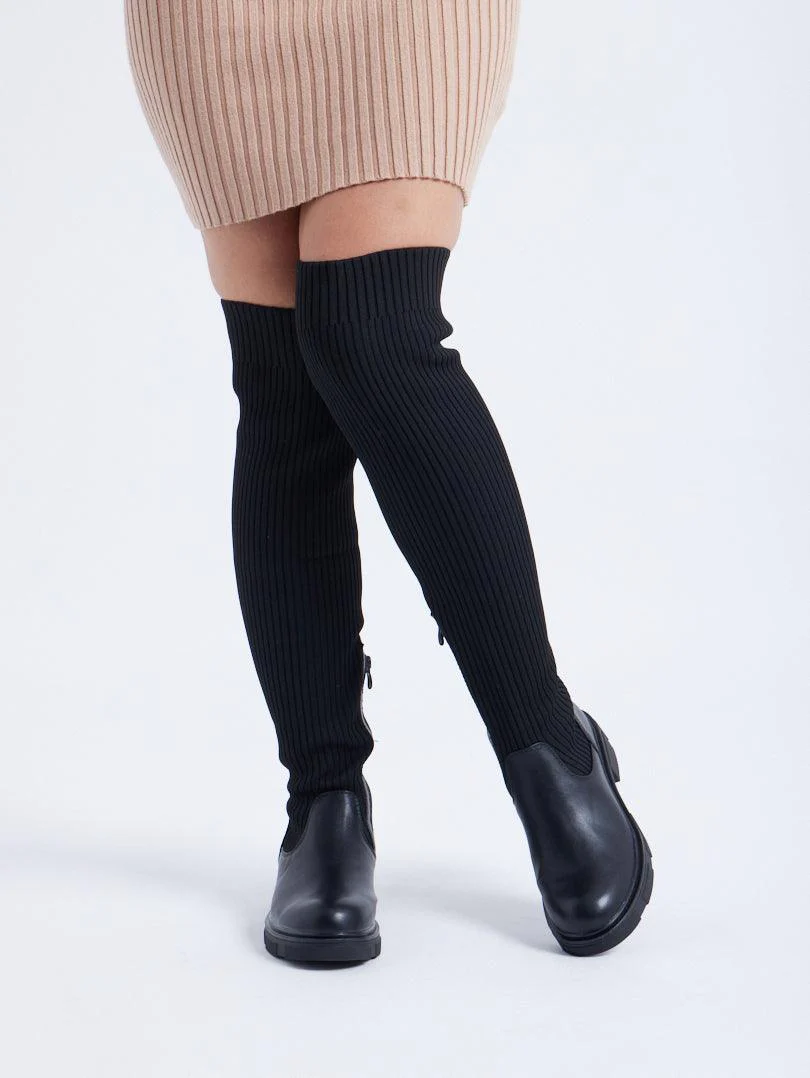 Bottes cuissardes chaussettes - Image 6