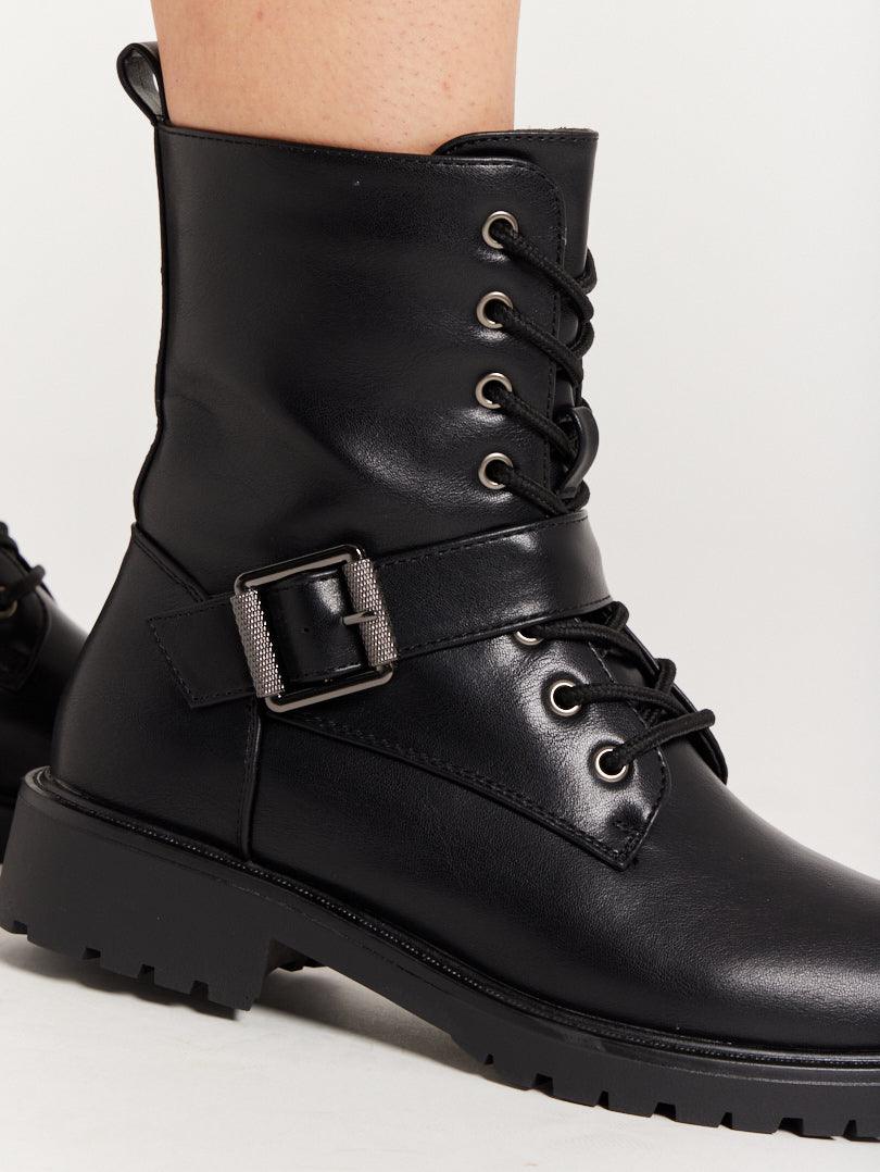 Bottines de pluie beige - Image 12