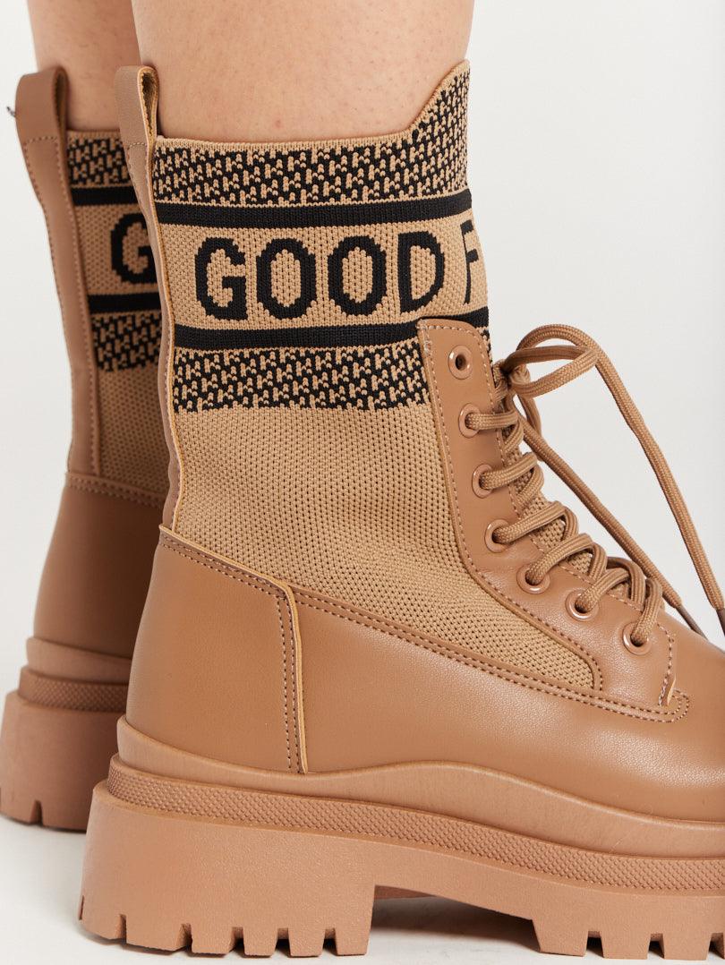 Bottines chaussettes bicolores - Image 8