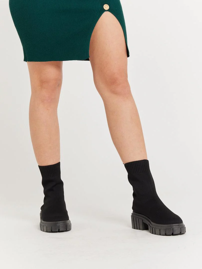 Bottines chaussettes blanches - Image 17