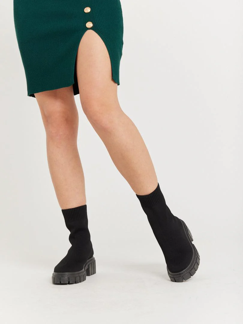 Bottines chaussettes blanches - Image 20