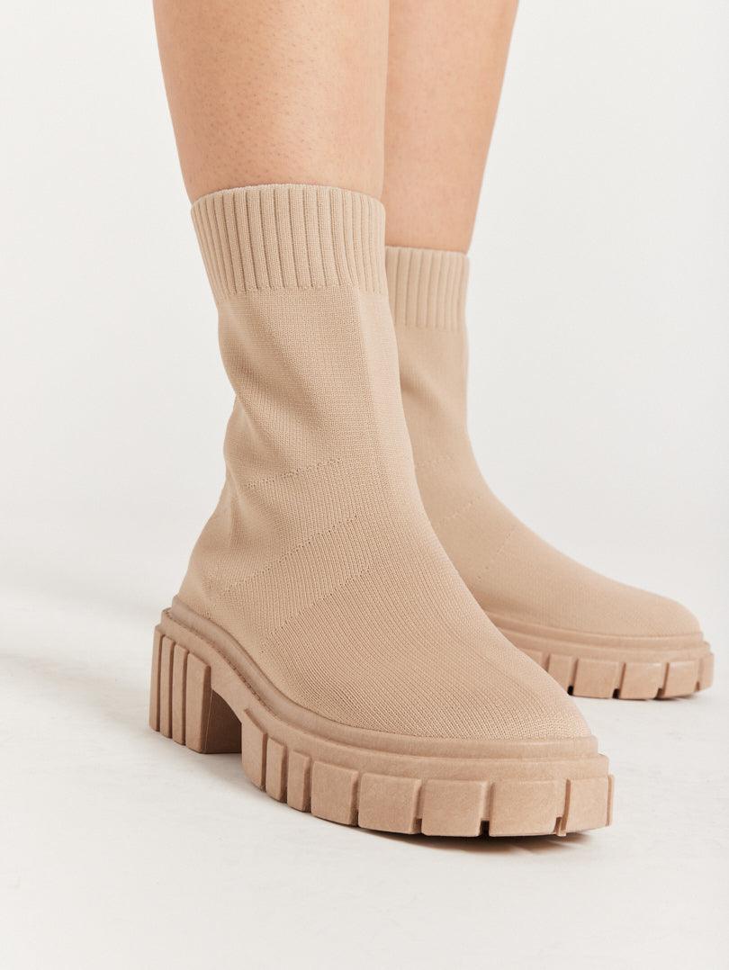 Bottines chaussettes blanches - Image 5