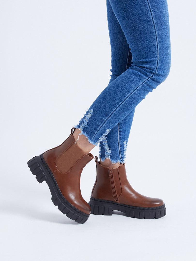 Bottines plateforme crantée - Image 3