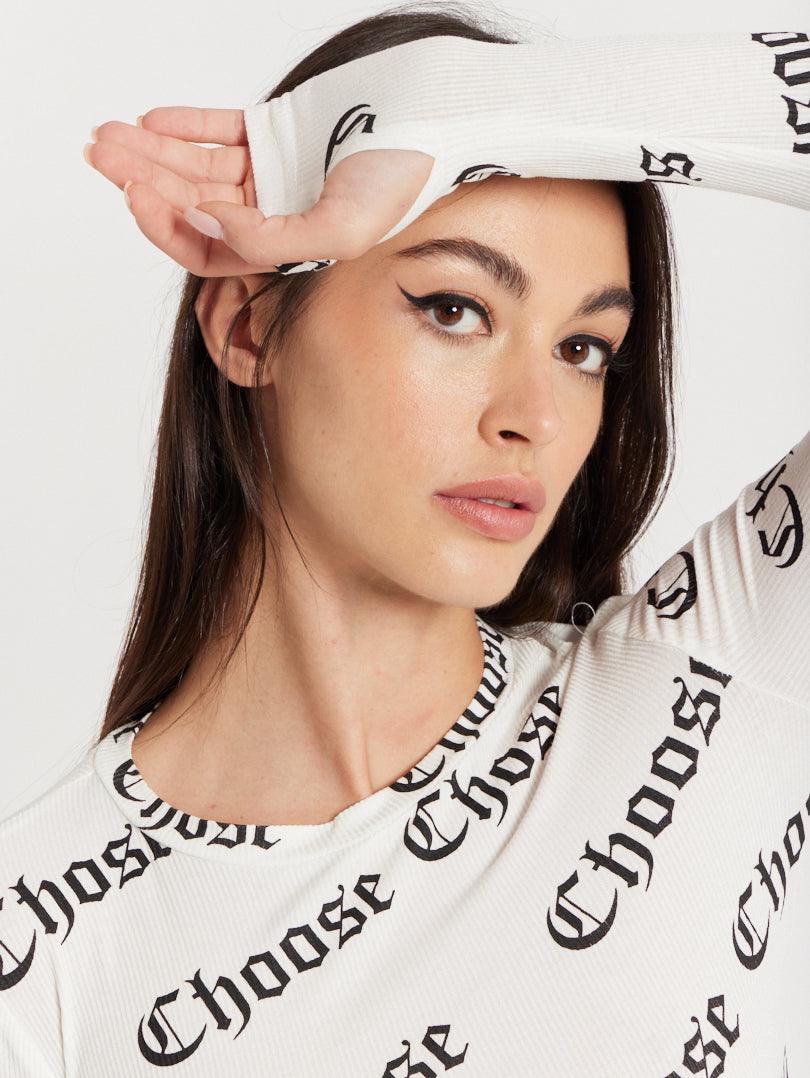 Crop top imprimé - Image 3