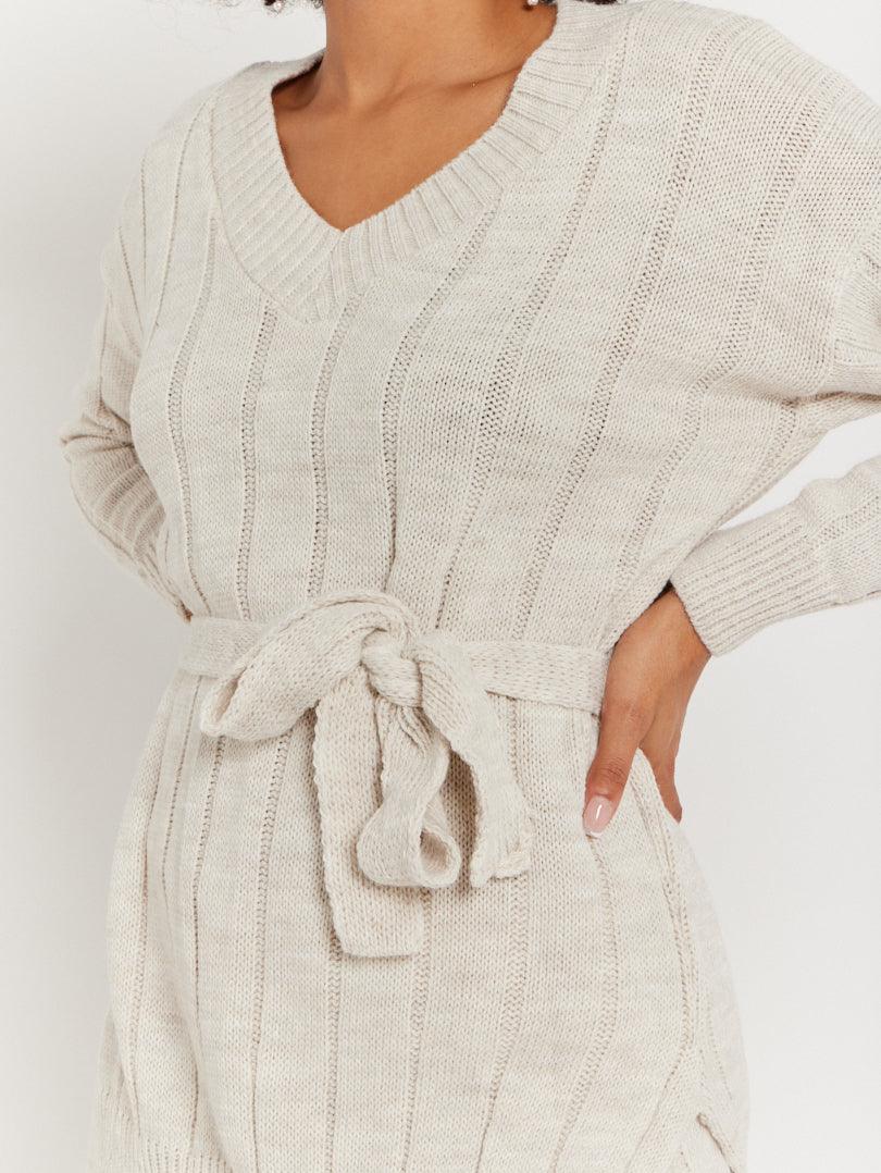 Ensemble en lainage blanc - Image 8