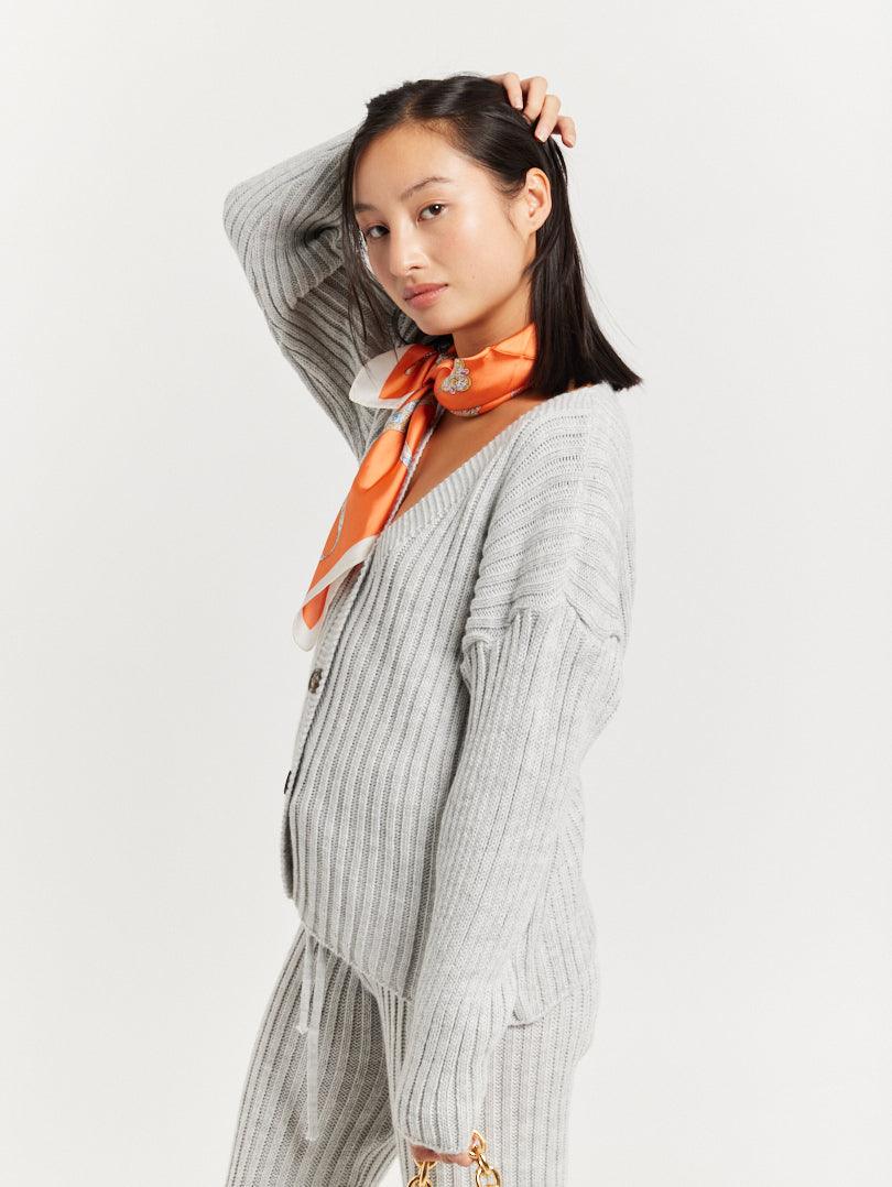 Ensemble pantalon en lainage kaki - Image 15