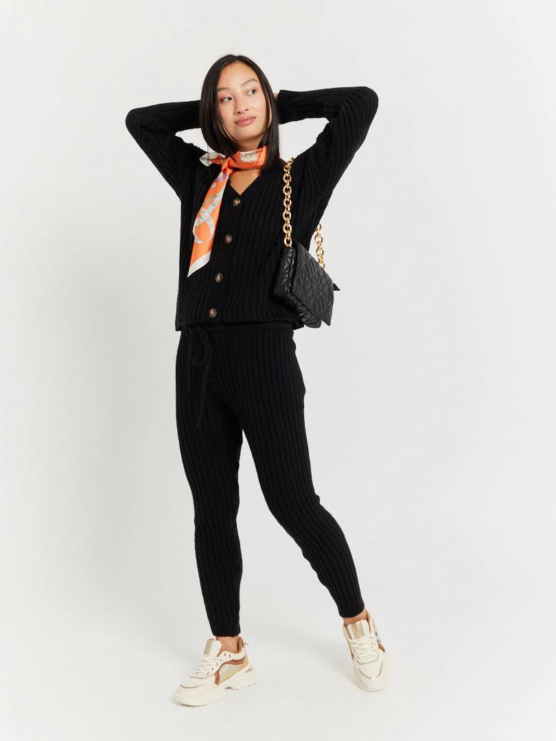 Ensemble pantalon en lainage kaki - Image 17