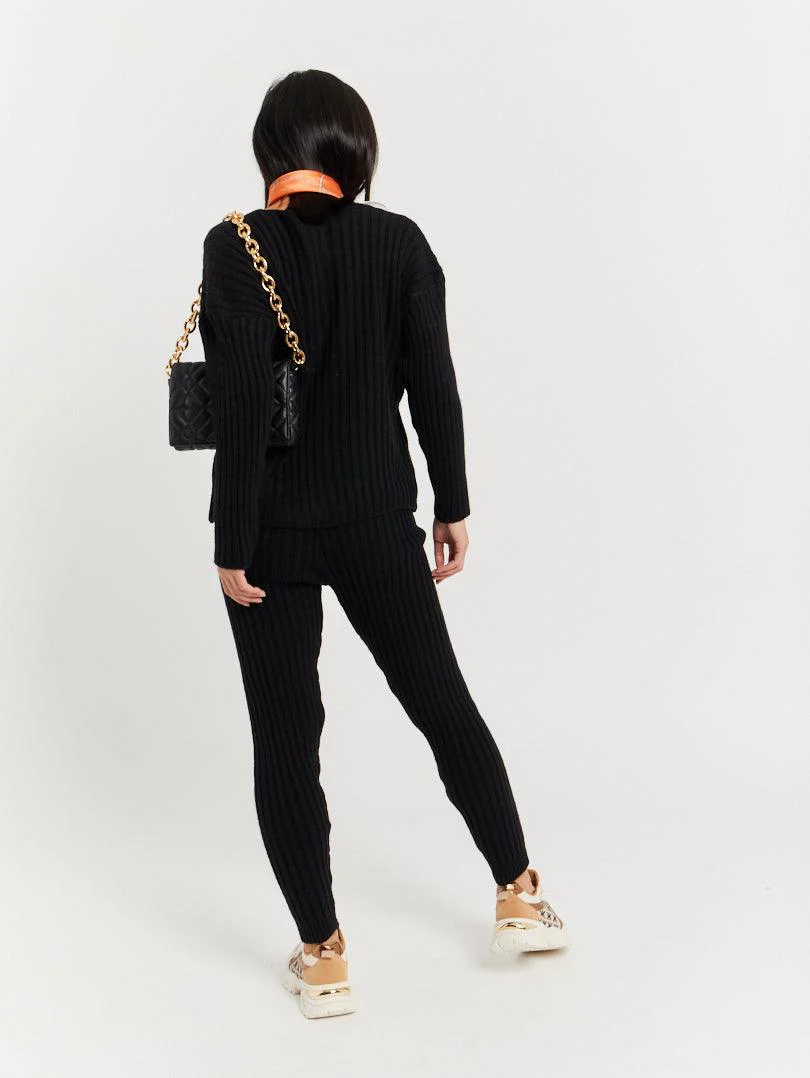 Ensemble pantalon en lainage kaki - Image 18