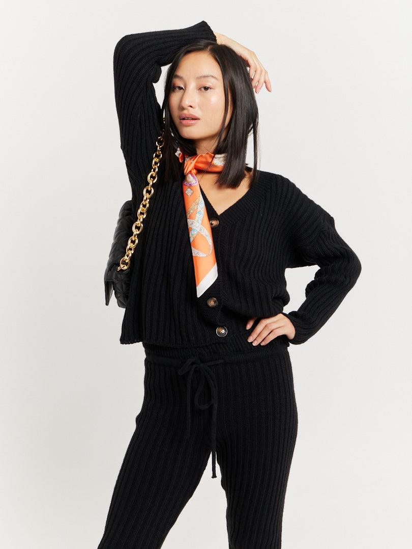 Ensemble pantalon en lainage kaki - Image 19