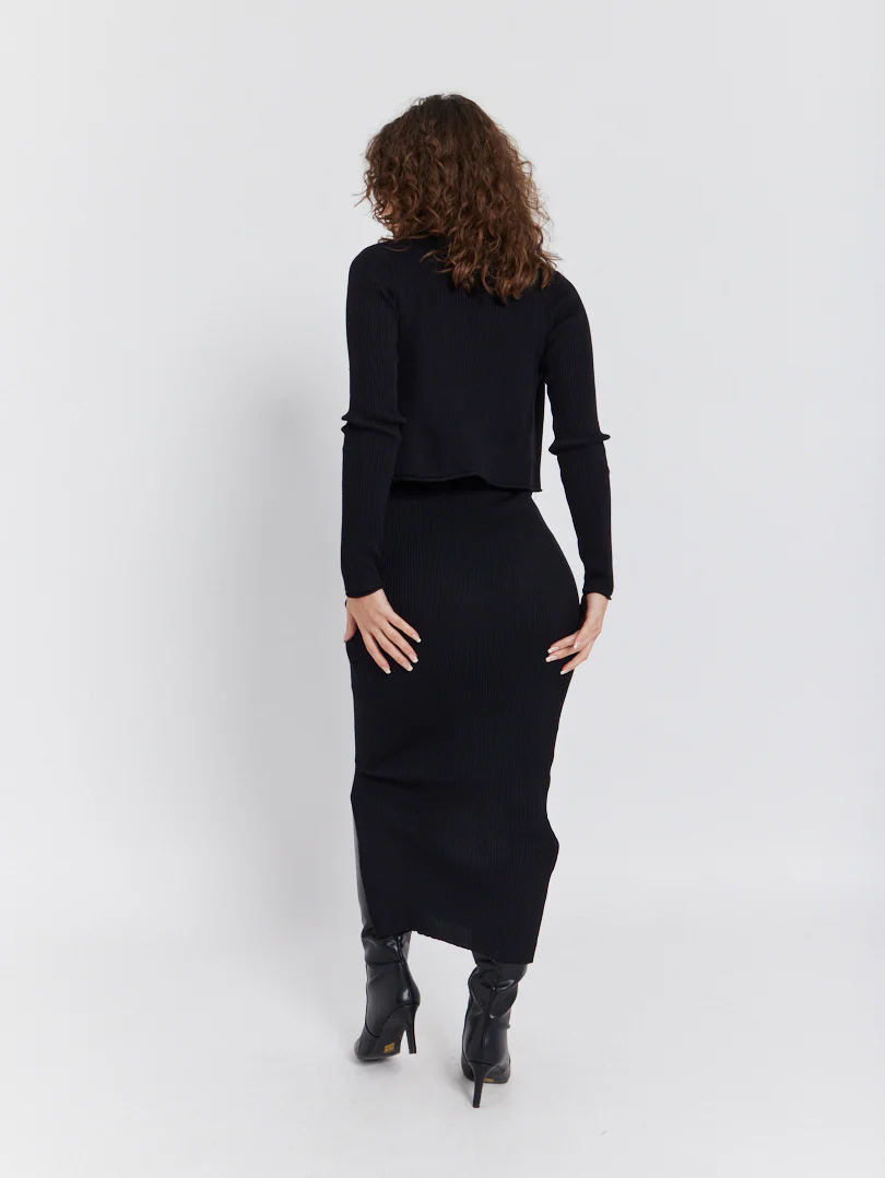 Ensemble trois pièces en maille côtelée - Image 6