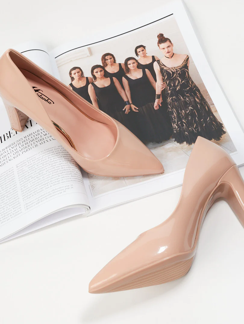 Escarpins pointus vernis - Image 4