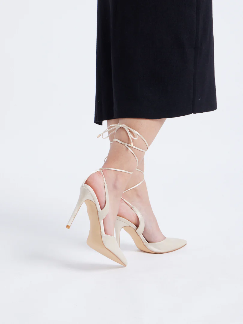 Escarpins stiletto satinés - Image 3