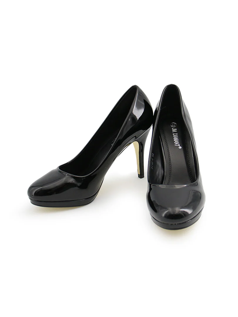 Escarpins vernis bout arrondi - Image 5