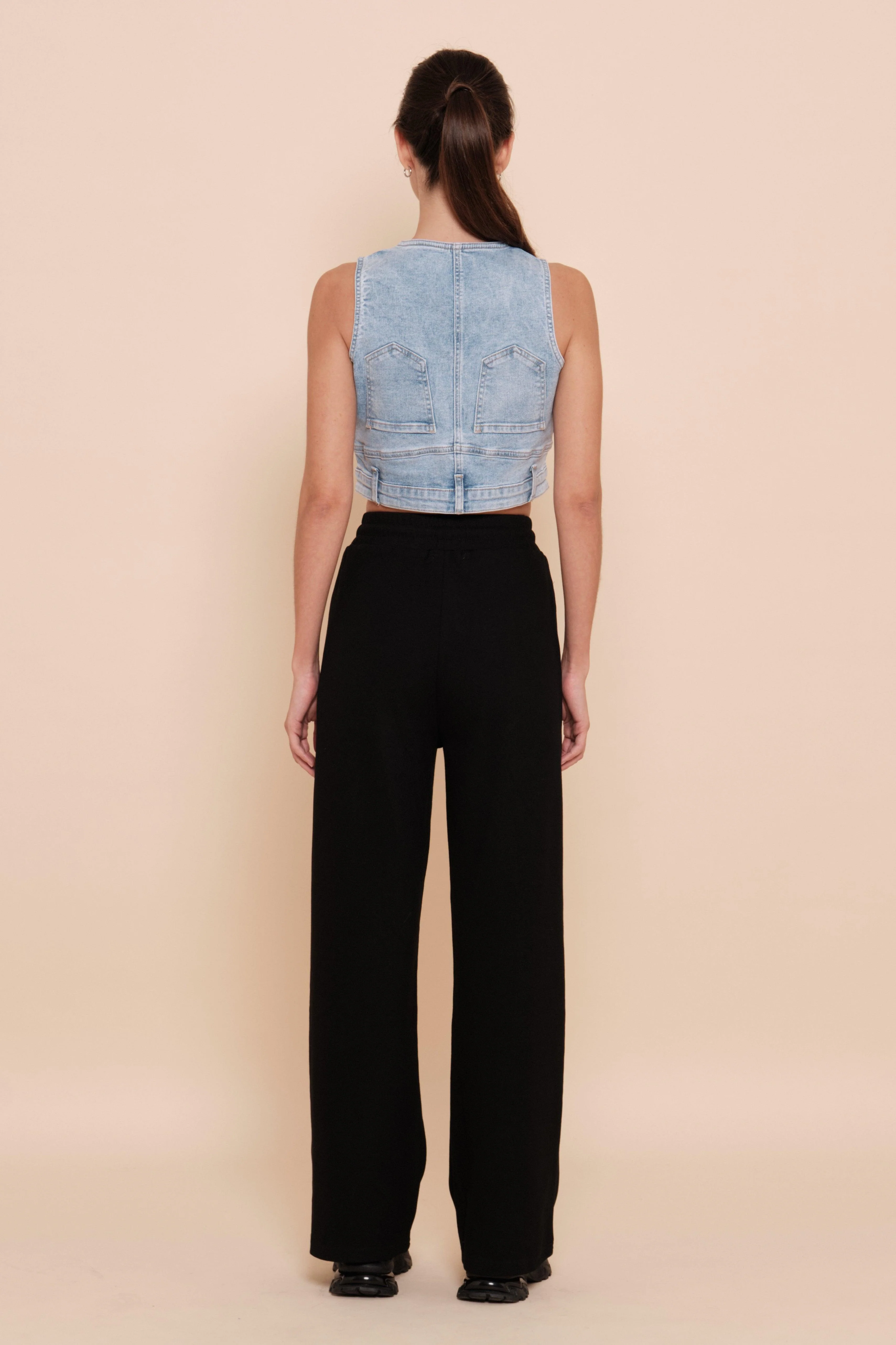 Gilet sans manche en jean - Image 3