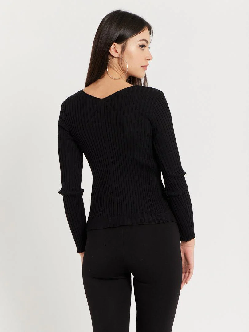 Gilet maille fine fermeture broche Beige sable - Image 14