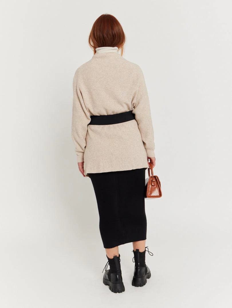 Gilet mi long en maille - Image 10