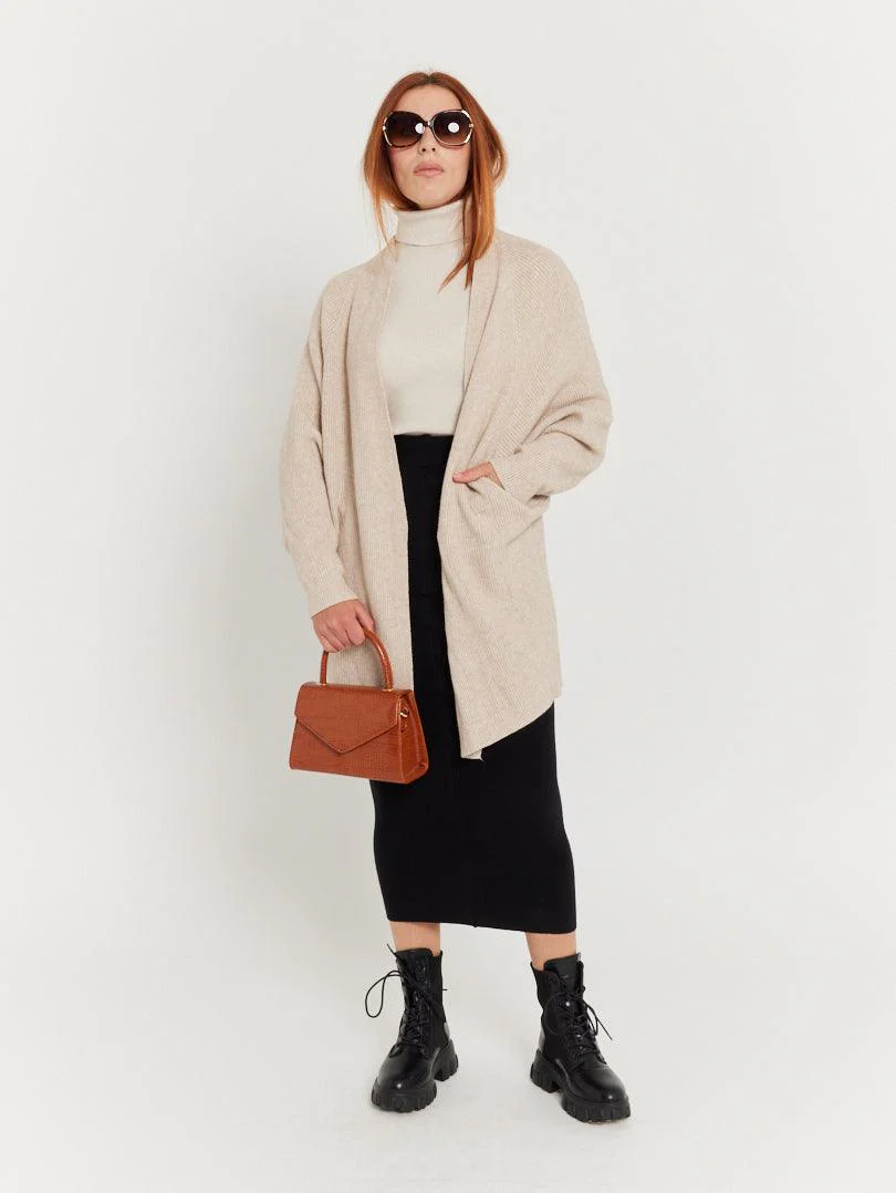 Gilet mi long en maille - Image 11