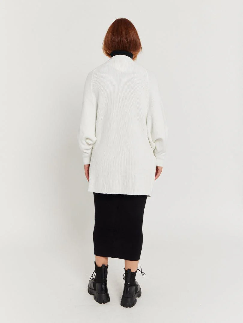 Gilet mi long en maille - Image 14