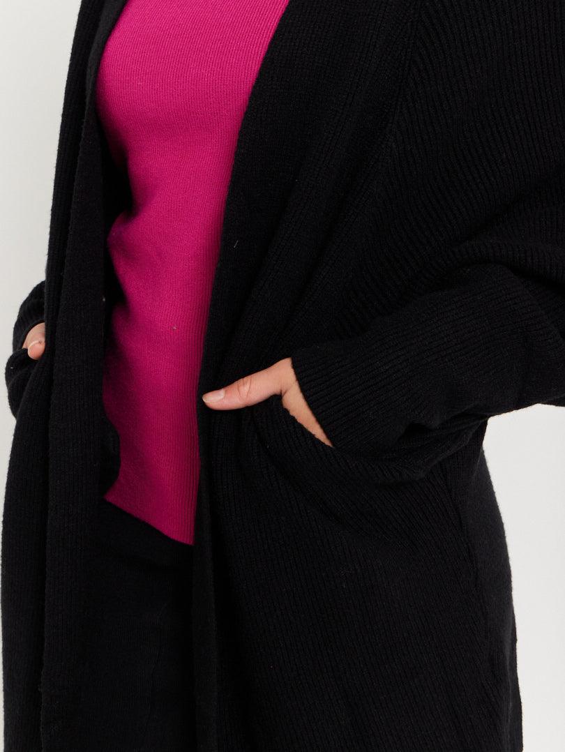 Gilet mi long en maille - Image 19