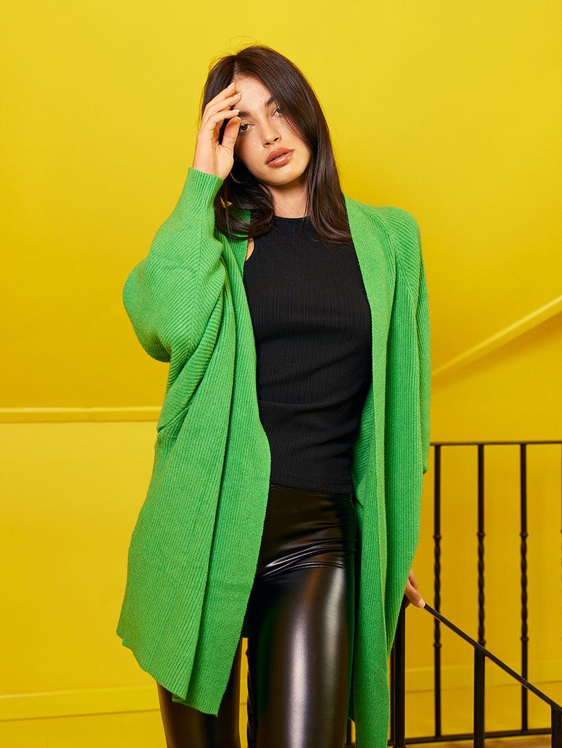 Gilet mi long en maille - Image 5