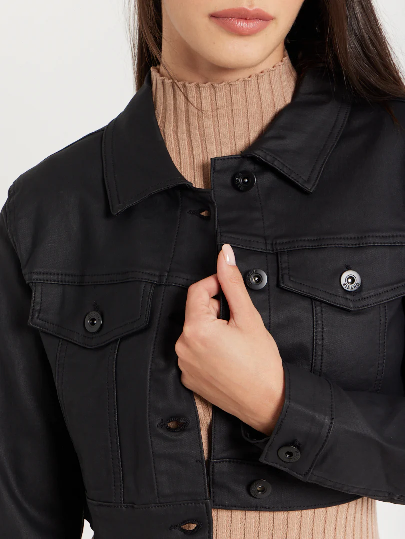 Mini veste silimi cuir - Image 4