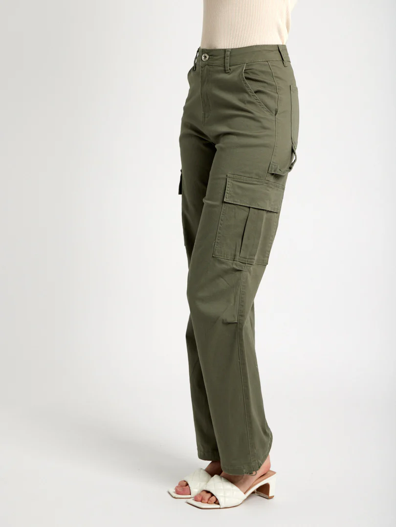 Pantalon cargo avec cordon de serrage - Image 3