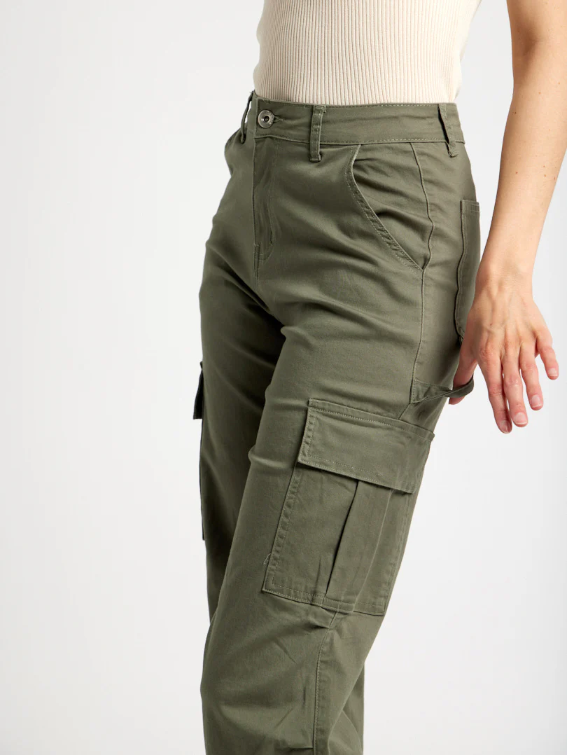 Pantalon cargo avec cordon de serrage - Image 5