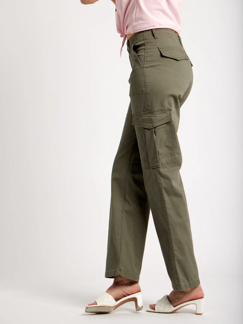 Pantalon cargo droit - Image 3