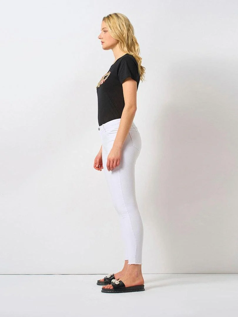 Pantalon jeans blanc - Image 3