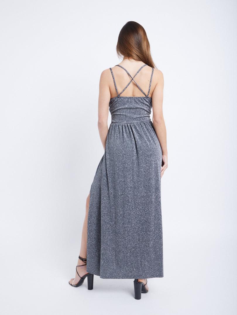 Robe longue pailletée - Image 7